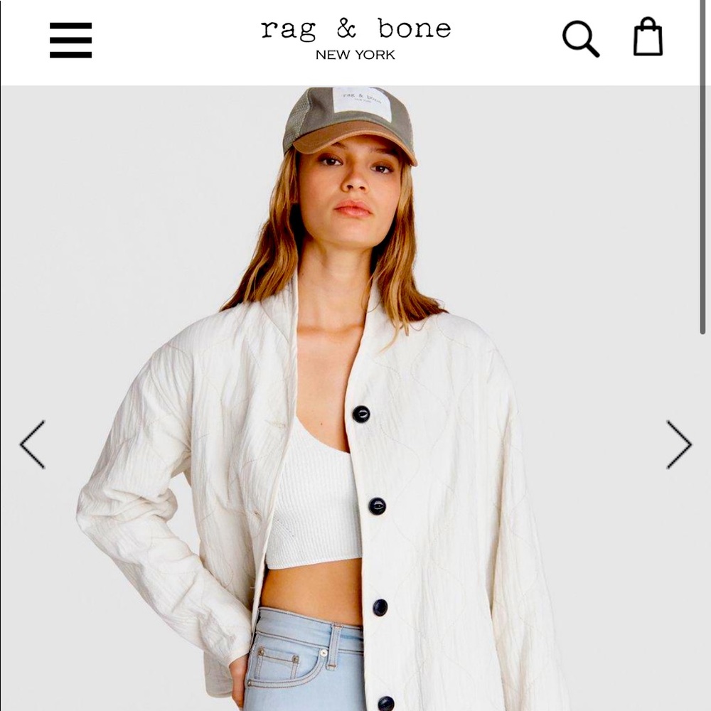 *w/ tags - rag & bone. Trail Cotton Liner